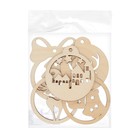 Набор для творчества «Роспись по дереву» 5 шт., с ленточкой - Фото 2