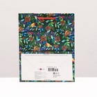 Пакет подарочный "Шишки", 18 х 22,3 х 10 см 9232452