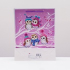 Пакет подарочный новогодний ламинированный «Нежные совы», 33×42.5×10 см 9232523