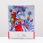 Пакет подарочный "Дедушка мороз", 33 х 42,5 х 10 см - фото 22477230