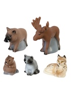 Фигурки «Животные тайги и леса», набор 5 шт. 9237001 Фигурки «Животные тайги и леса», набор 5 шт. 9237001