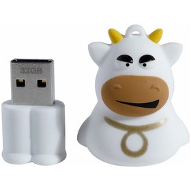 Флешка Smartbuy Wild series, 32 Гб, USB2.0, "Бык", чт до 25 Мб/с, зап до 15 Мб/с