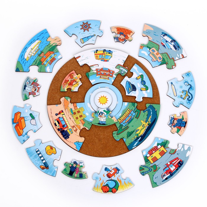 Пазл-пирамида «Профессии» 56308