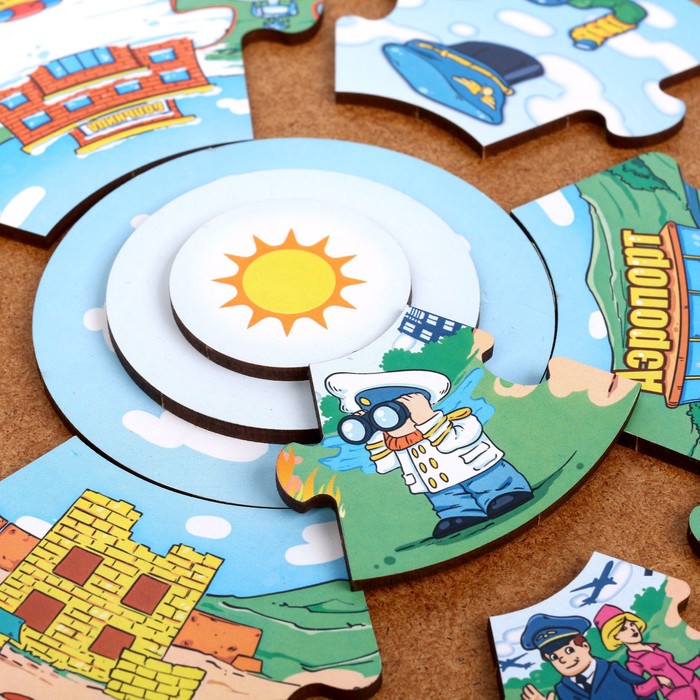 Пазл-пирамида «Профессии» 56308