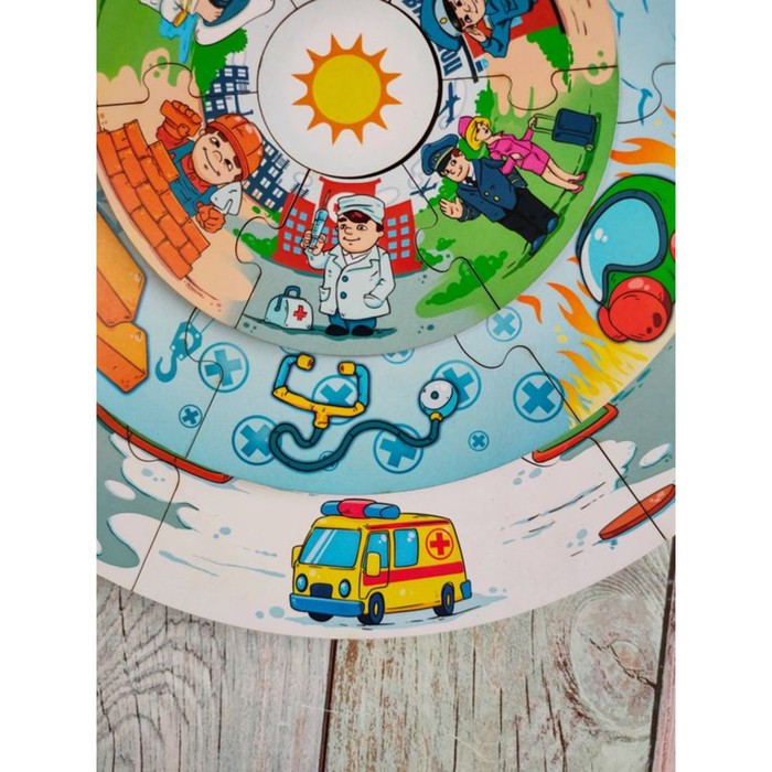 Пазл-пирамида «Профессии» 56308