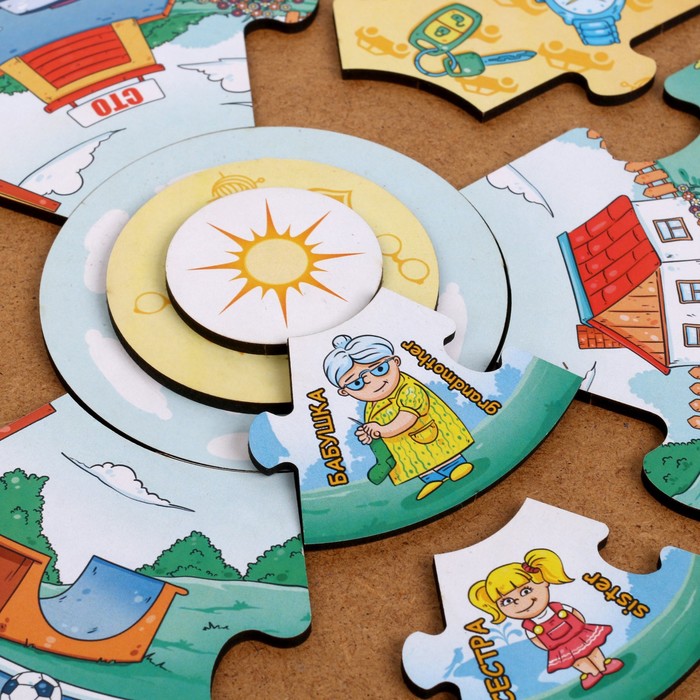 Пазл-пирамида «Семья» 56311