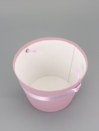 Переноска конус подарочная под цветы, пыльная роза, 11,5 х 17 х 12 см 9176254