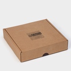 Подарочный набор посуды Adelica «Бари», доска разделочная d=25 см, блюдо для подачи d=24 см, менажница 3 секции d=20 см, подставка, дерево берёза  (артикул 9210251)  большой выбор товаров оптом и в розницу по низким ценам с доставкой