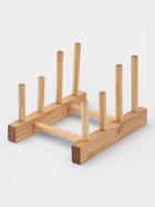 Подарочный набор посуды Adelica «Бари», доска разделочная d=25 см, блюдо для подачи d=24 см, менажница 3 секции d=20 см, подставка, дерево берёза - Фото 6