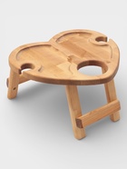 Подарочный набор посуды Adelica «С любовью», столик для вина d=32 см, менажница d=25 см, подсвечник d=8 см, дерево берёза - Фото 6