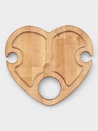 Подарочный набор посуды Adelica «С любовью», столик для вина d=32 см, менажница d=25 см, подсвечник d=8 см, дерево берёза - Фото 7