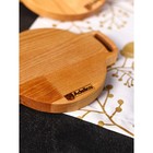 Подарочный набор деревянной посуды Adelica «Кухни мира», доски для подачи 3 шт: 43×25 см, 21×14 см, 18×14 см, берёза - Фото 4
