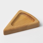 Подарочный набор посуды Adelica «Сырная мозаика», доска разделочная 35×22 см, менажницы 4 шт., 12.5×9 см, дерево берёза - Фото 10