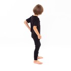 Термобелье для мальчика (кальсоны), цвет чёрный, рост 104 см - Фото 3