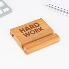 Подставка под телефон "Работа" 8 х 8 х 1,5 см - фото 51457091