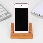 Подставка под телефон "Цветы" 8 х 8 х 1,5 см - фото 51457104