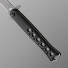 Нож складной "Палермо" сталь 440, рукоять - сталь, 22 см - фото 22780187