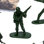 Игровой набор с карточками «Линия обороны», 30 солдатиков и 1 танк - Фото 3