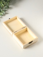 Шкатулка для росписи дерево «Квадрат», 4.8×10×10 см - Фото 5