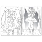 Раскраска «Песнь фантазии», 16 стр., Аниме - Фото 2