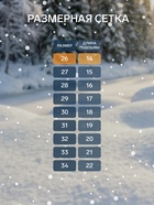 Валенки детские цвет серый, размер 26 (14 см) - Фото 2