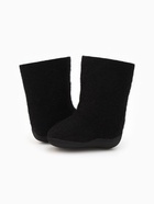 Валенки детские с резиновой подошвой, цвет чёрный, размер 27 - Фото 5