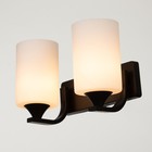 Бра 2490/2BK E27 40Вт черный 30х20 см - фото 21741842