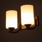 Бра 2490/2BK E27 40Вт черный 30х20 см - фото 21741843