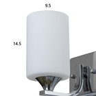 Бра 2490/1CR E27 40Вт хром 10х20 см - фото 23774096