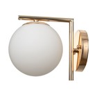 Бра 2494/1GD E27 40 Вт золото 15×18 см - фото 5033578