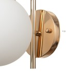 Бра 2494/1GD E27 40 Вт золото 15×18 см - фото 5033579