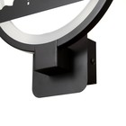 Бра 2496/1 LED 15 Вт 4000К черный 24×24×30 см - фото 5017992