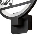 Бра 2497/1 LED 15Вт 4000К черный 24х24х30 см - фото 804993688