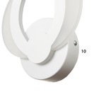 Бра 2503/1 LED 9Вт 4000К белый 16,5х33 см 7311194 - фото 14075701