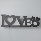 Бра 2509/1, LED, 12 Вт, 3000К, чёрное, 40×12 см - Фото 1