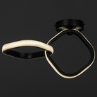 Светильник BayerLux 2514/2BK, LED 12 Вт, 4000К, 34×21 см, чёрный - фото 35191424