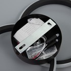 Бра 2517/2 LED 10 Вт 4000К черный 17×29 см - фото 5033587