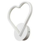 Бра 2524/1WT, LED, 12 Вт, 4000К, белое, 23×25 см - Фото 4