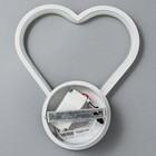 Бра 2524/1WT, LED, 12 Вт, 4000К, белое, 23×25 см - Фото 7