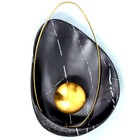 Бра 2471/1 LED 5Вт черно-золотой 27х27х37 см - фото 21742041