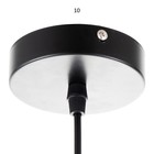 Светильник BayerLux 2479/1BK E27 40Вт тонированный 30х30х40-140 см - фото 24243117