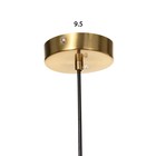 Светильник BayerLux 2479/1GD E27 40Вт золотистый 30х30х40-140 см 7353303 Светильник BayerLux 2479/1GD E27 40Вт золотистый 30х30х40-140 см 7353303