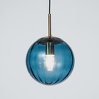 Светильник BayerLux 2481/1BL E27 40Вт синий 20х20х17.5-117 см - фото 24243150