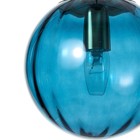 Светильник BayerLux 2481/1BL E27 40Вт синий 20х20х17.5-117 см - фото 24243152