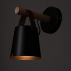 Бра "Тетрика" E27 40Вт черный 30х13х20 см - фото 23939564