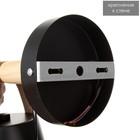 Бра "Тетрика" E27 40Вт черный 30х13х20 см - фото 23939568