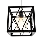 Светильник BayerLux "Малевич" E27 40Вт черный 25х25х100 см 7557302