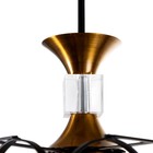 Светильник BayerLux "Инфинити" 3хE27 40Вт черный 40х40х100 см - фото 21742290