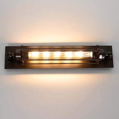 Бра «Изи» Е27 черный 48×20×11 см