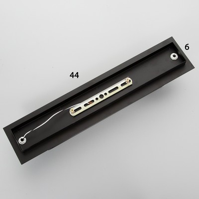 Бра «Изи» Е27 черный 48×20×11 см